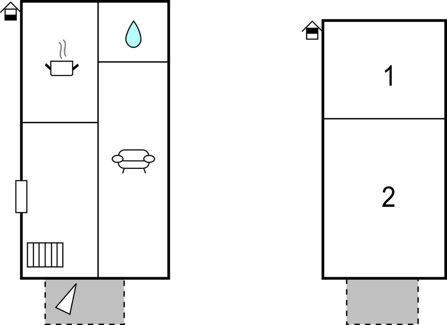 2 Bedroom Gorgeous Home In Hoellviken エクステリア 写真